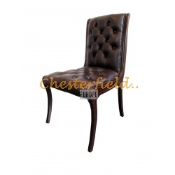 Classic Antikbraun Chesterfield Stuhl A5