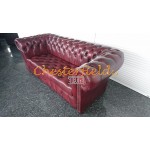 Williams XL Antikrot 3-Sitzer Chesterfield Sofa