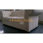 Classic Off Weiß 3-Sitzer Chesterfield Sofa