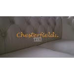 Classic Off Weiß 3-Sitzer Chesterfield Sofa