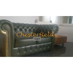 Classic 32 Antikgruen Chesterfield Garnitur