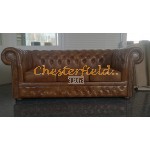 Lord Antikgold 3-Sitzer Chesterfield Sofa