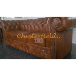 Lord Antikgold 3-Sitzer Chesterfield Sofa