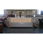 London Weiß (K1) 3-Sitzer Chesterfield Sofa