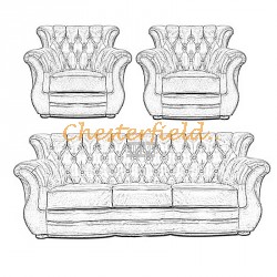 Bestellung Monk 311 Chesterfield Garnitur in anderen Farben