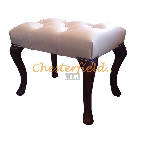 Chesterfield Hocker Cambridge Off-Weiss (K2)