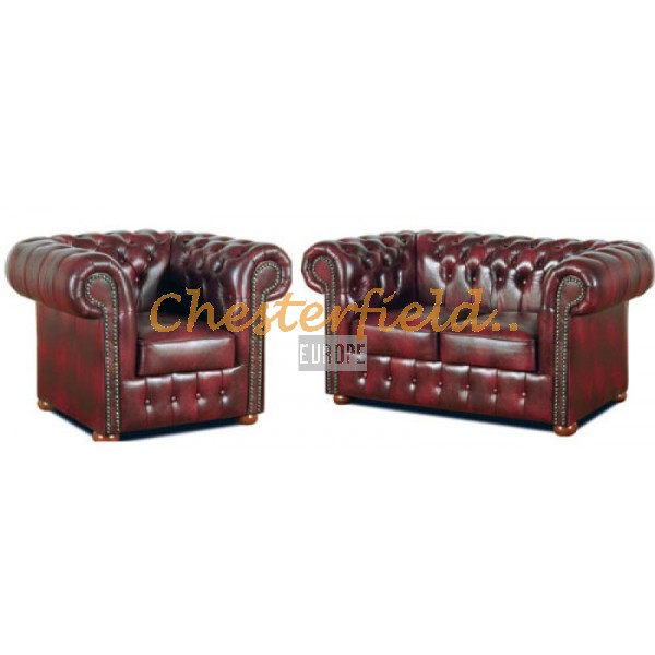 Classic 21 Antikrot Chesterfield Garnitur