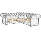 Classic Chesterfield  Ecksofa (6)