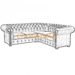 Classic Chesterfield Ecksofa