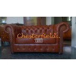 Classic 2-Sitzer Antikwhisky Chesterfield Sofa 