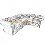 Bestellung 3+2 Classic Ecksofa 265 cm x 215 cm in anderen Farben