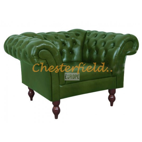 Diva Antikgrün (A8) Chesterfield Sessel