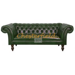 Diva Antikgruen 3-Sitzer Chesterfield Sofa Diva Antikgruen 3-Sitzer Chesterfield Sofa