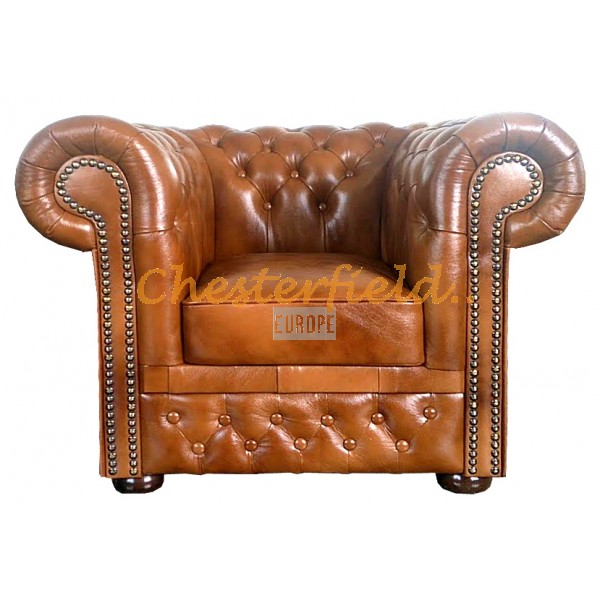 Lord Antikgold (S12) Chesterfield Sessel