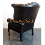 Queen Antikbraun (A5) Chesterfield Ohrensessel