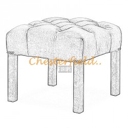 Taboret Chesterfield Hocker