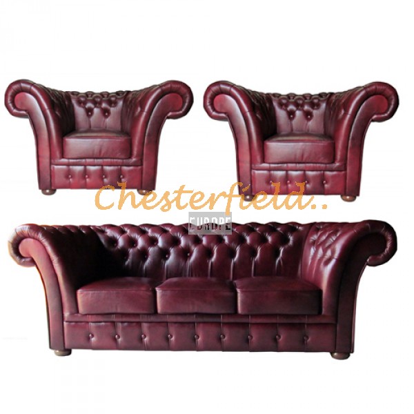 Windchester 311 Antikrot Chesterfield Garnitur