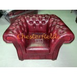 Windchester Antikrot (A7) Chesterfield Sessel 