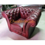 Windchester Antikrot (A7) Chesterfield Sessel 