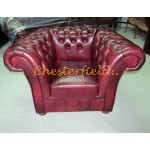 Windchester Antikrot (A7) Chesterfield Sessel 