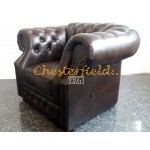 Windsor XL Antikbraun (A5) Chesterfield Sessel 