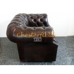 Windsor Antikbraun (A5) Chesterfield Sessel