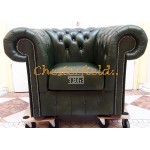 Classic 21 Antikgruen Chesterfield Garnitur