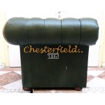 Classic XL Antikgruen (A8) Cheserfield Sessel 