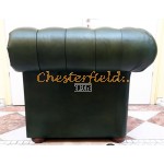 Classic XL Antikgruen (A8) Cheserfield Sessel 