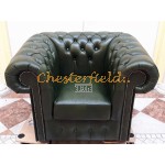 Classic XL Antikgruen (A8) Cheserfield Sessel 