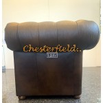 Classic Antik mittelbraun 3-Sitzer Chesterfield Sofa (A5M)