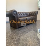 Classic Antik mittelbraun 3-Sitzer Chesterfield Sofa (A5M)