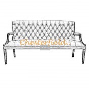 King 3er Chesterfield Sofa (2)