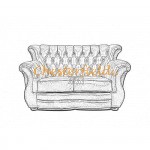 Bestellung Monk 2-Sitzer Chesterfield Sofa in anderen Farben