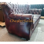 Monk Antikrot 3-Sitzer Chesterfield Sofa (A7)
