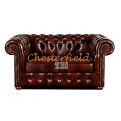 Classic Antikrot 2-Sitzer Chesterfield Sofa 