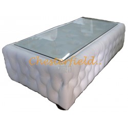 Chesterfield Tisch 60x120 Weiss (K1)