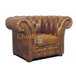 Windchester Antik Gold (S12) Chesterfield Sessel 