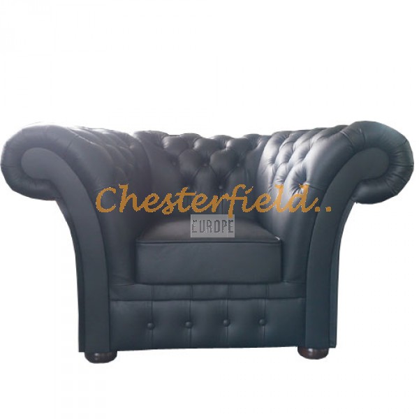 Windchester Schwarz (k70) Chesterfield Sessel