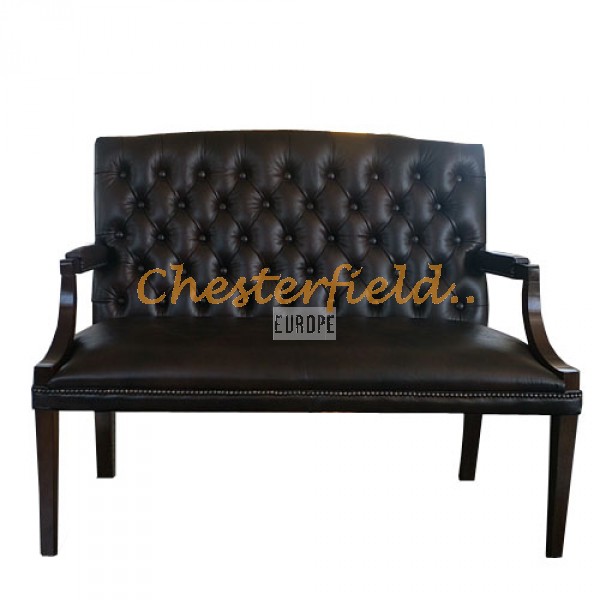 King Antikbraun 2-Sitzer Chesterfield Sofa
