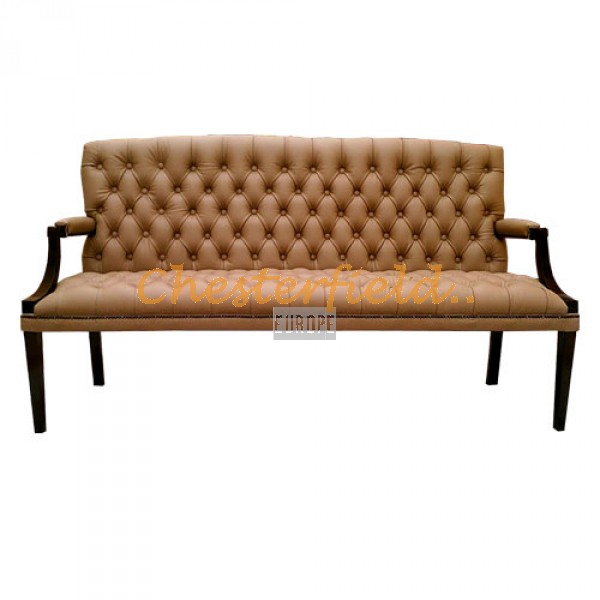 King Cappucchino 3-Sitzer Chesterfield Sofa