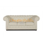 Classic Off Weiß 3-Sitzer Chesterfield Sofa