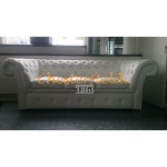 Windchester 3er Schlafsofa Weiss K1