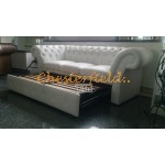 Windchester 3er Schlafsofa Weiss K1