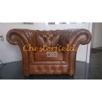 Windchester Antik Gold (S12) Chesterfield Sessel