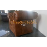 Windchester Antik Gold (S12) Chesterfield Sessel