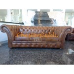 Windchester 321 Antikgold Chesterfield Garnitur