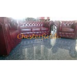 Classic 21 Antikrot Chesterfield Garnitur