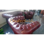 Classic 21 Antikrot Chesterfield Garnitur