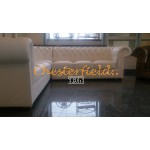 Classic 3+3 Weiß Chesterfield Ecksofa 265cm x 265cm